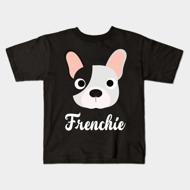 Frenchie - French Bulldog Kids T-Shirt by DoggyStyles